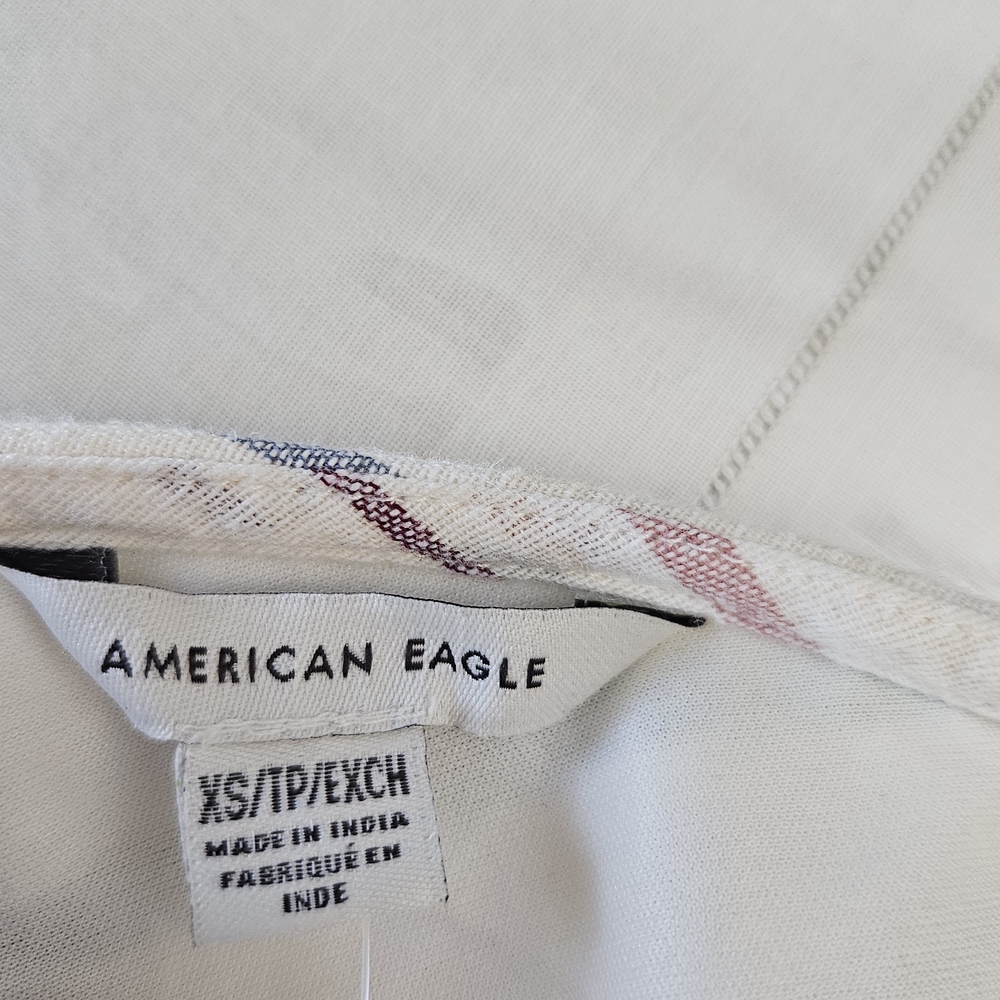 American Eagle Outfitters Striped Jumpsuit - White with Multicolor Stripes - Picture 7 of 10